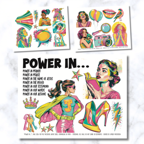 “POWER IN…” Printable