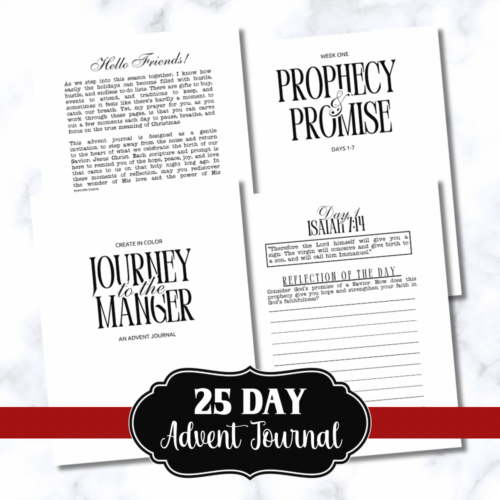 Advent Printout + Printable Bundle