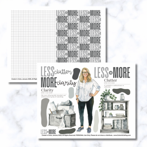 Less Clutter, More Clarity