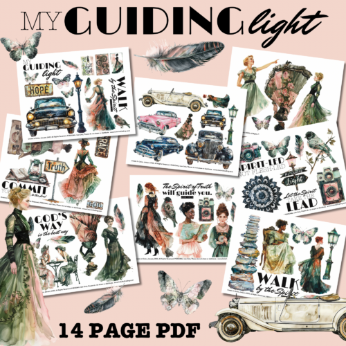 “My Guiding Light” Party Printable