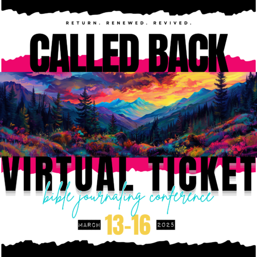 CALLED BACK Virtual Retreat Ticket