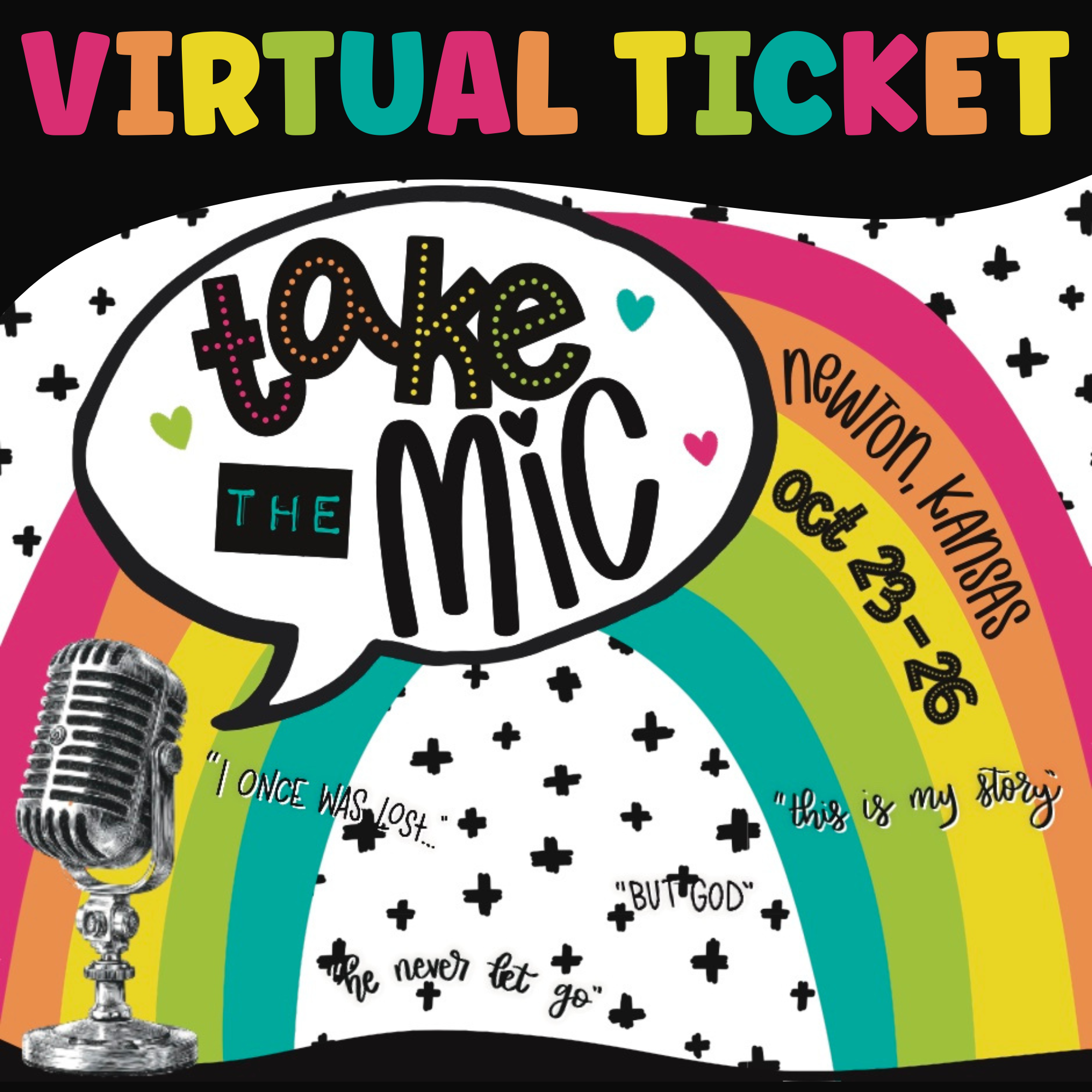 “Take the Mic” Virtual Retreat Ticket