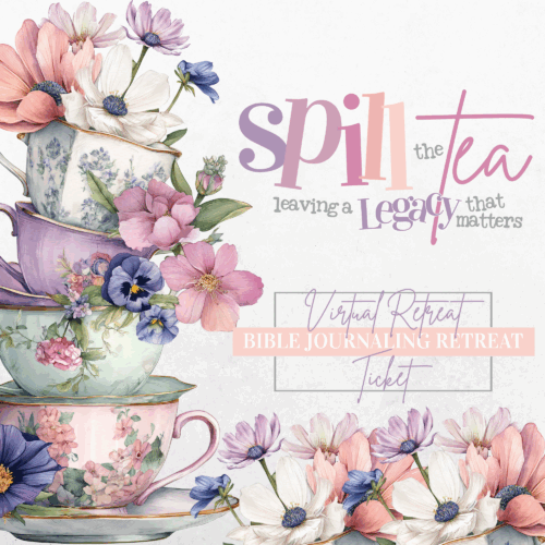 “Spill the Tea” Virtual Retreat Ticket