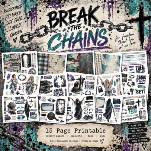 “Break The Chains” Party Printable